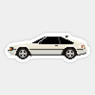 Celica Supra Pixelart Sticker